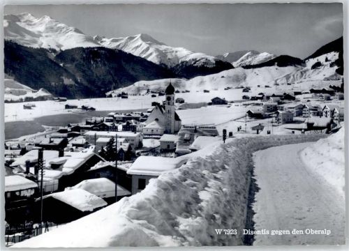 7180 Disentis Mustér - Kirche Winter