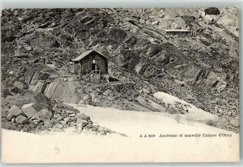 Cabane d´Orny Gebrauchsspuren