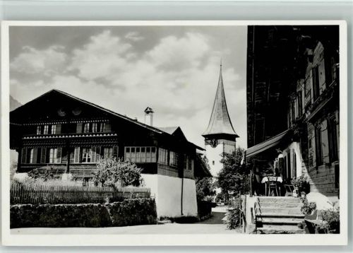 3703 Aeschi b. Spiez - Dorfbild