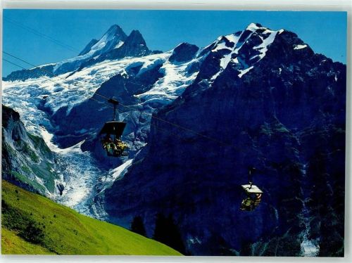 3818 Grindelwald - Sessellift Firstbahn Gletscher