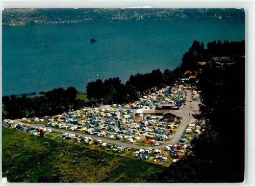 1845 Noville Crebelley - Fliegeraufnahme Campingplatz Les Granges