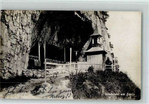Alpstein 1921 - Wildkirchli am Säntis