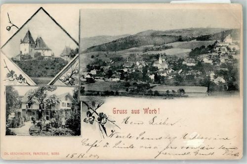 3076 Worb 1900 Gebrauchsspuren