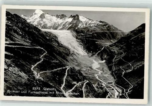 Rhonegletscher - Gletsch Grimsel Furkastrasse
