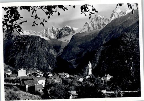 7610 Soglio - Teilansicht, Scioragruppe