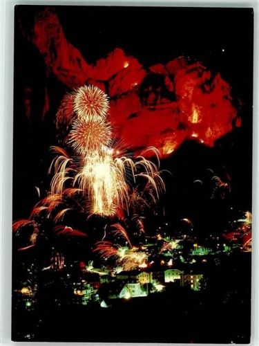 3954 Leukerbad Loèche-les-Bains - Feuerwerk