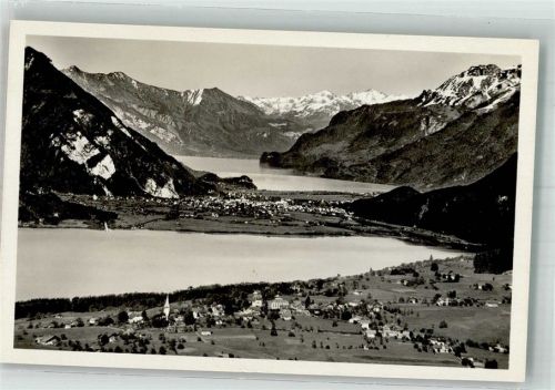 3703 Aeschi b. Spiez 1934 Foto AK Interlaken