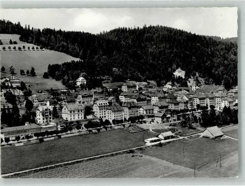 2316 Les Ponts-de-Martel Martel-Dernier 1966 Foto AK Fliegeraufnahme