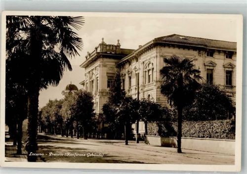 6600 Locarno Foto AK Pretoria Konferenz-Gebäude