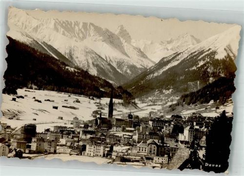 7270 Davos Platz Foto AK Winter