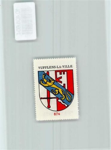 1302 Vufflens-la-Ville - Vignette Wappen Kaffee Hag ca 1920-1940 Löwe
