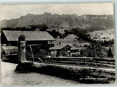 3657 Schwanden Sigriswil - Dorfbrunnen