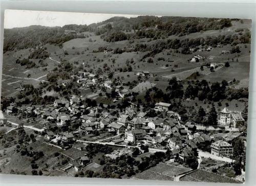 1803 Chardonne Foto AK Fliegeraufnahme