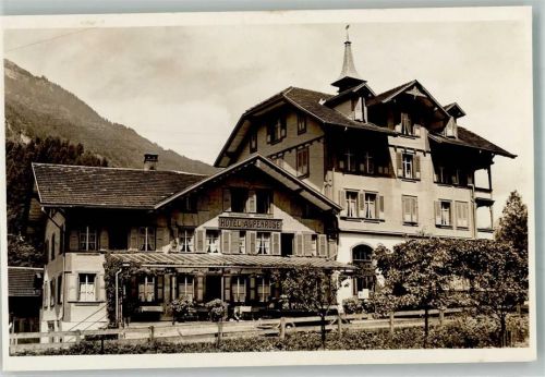 3862 Innertkirchen 1941 Gebrauchsspuren Hotel Alpenrose