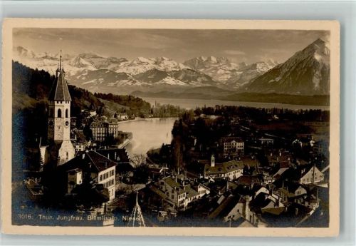 3600 Thun - Kirche u. Thunersee