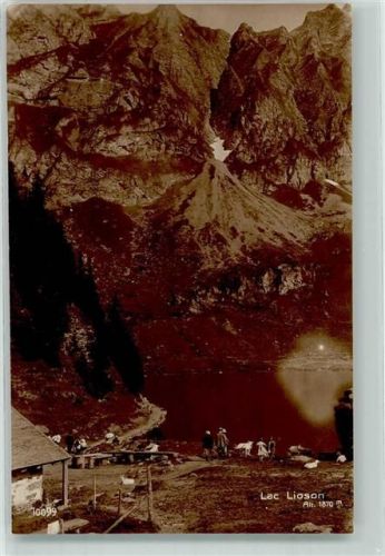 1862 Les Mosses Ormont-Dessous - Lioson-See