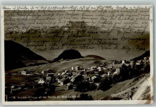 1854 Leysin - Glacier de Trient