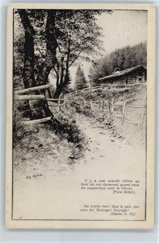 1854 Leysin - Chemin de Prafendaz