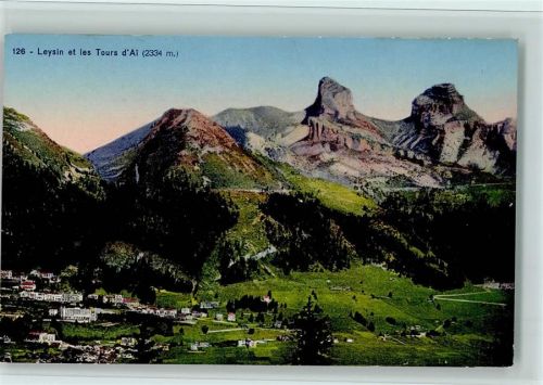 1854 Leysin - Les Tour d'Ai