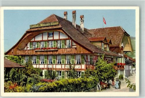 3532 Zäziwil - Gasthaus zum weissen Rössli