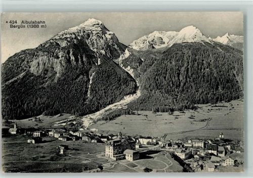 7482 Bergün Bravuogn 1913 - Albulabahn
