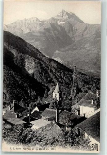 1882 Gryon - Dent du Midi