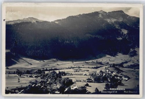 1658 Rossinière - Gesamtansicht