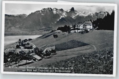 3600 Thun - Hotel, Pension Haltenegg, Thunersee, Stockhornkette