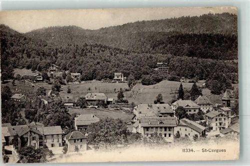 1264 St-Cergue 1909 Lithographie