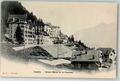 1854 Leysin - Grand Hotel Chaussy