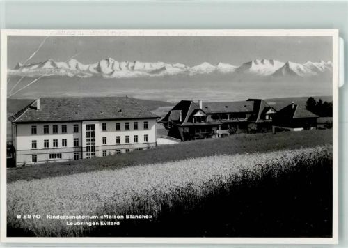 2533 Leubringen Evilard Gebrauchsspuren Kindersanatorium Maison Blanche