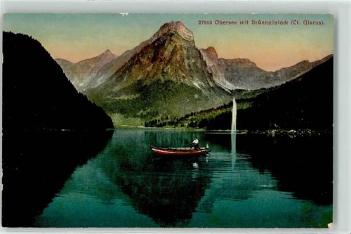 Obersee - Ruderboot Brünnelistock