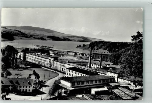 1636 Broc Foto AK Fabrik Schkolade lac de Gruyere