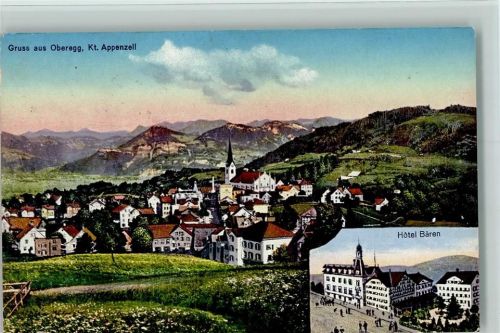 9413 Oberegg - Kanton Appenzell Hotel Bären