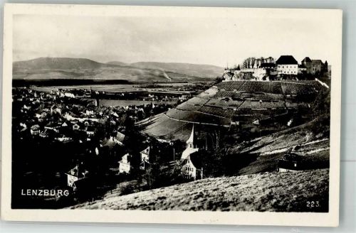 5600 Lenzburg 1927 Foto AK