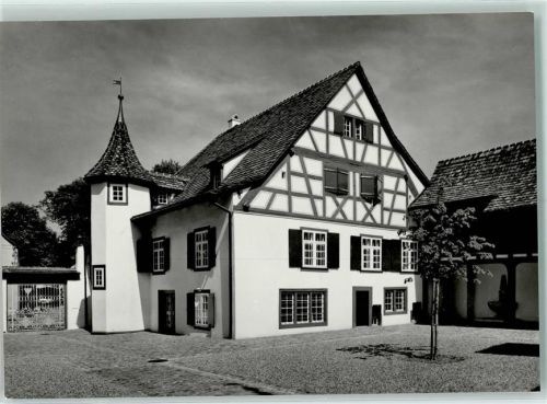 4125 Riehen - Wettsteinhaus Spielzeugmuseum Rebkeller Dorfmuseum