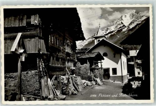 3916 Ferden - Kirche Bietschhorn