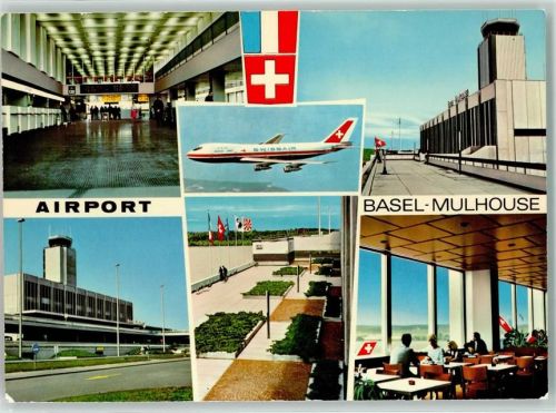 8302 Kloten - Flughafen Swissair Boeing 747