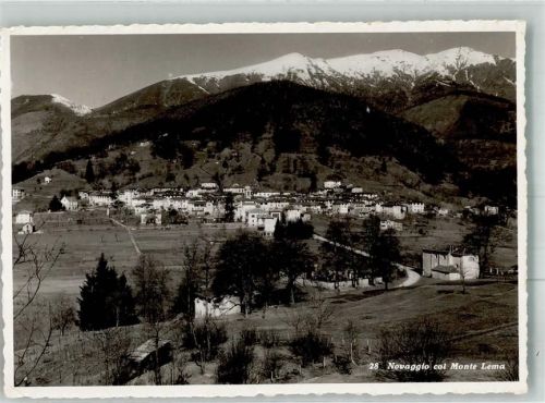 6986 Novaggio 1944 Foto AK Monte Lema