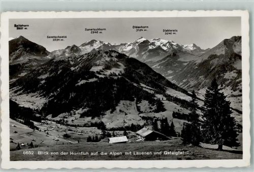 3782 Lauenen b. Gstaad - Gsteigtal Oldenhorn