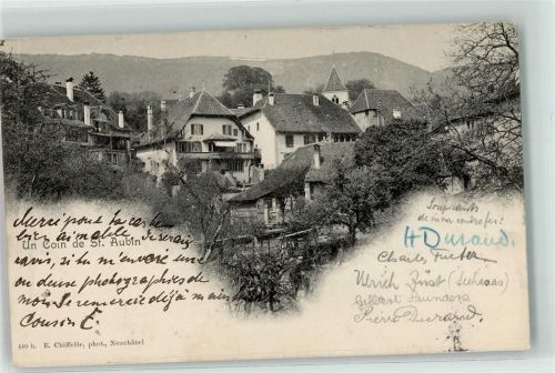 2024 St-Aubin-Sauges St-Aubin NE - Bahnpost Ambulant No 2