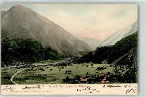 3862 Innertkirchen 1903 - Grimsel