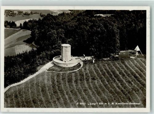 3416 Affoltern im Emmental - Fliegeraufnahme Lueg Kavallerie-Denkmal