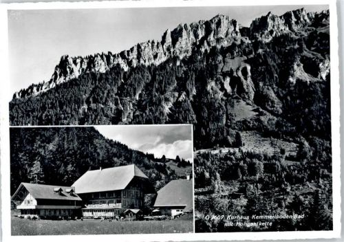 6197 Schangnau - Kurhaus Kemmeriboden-Bad, Hohgantkette