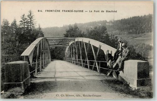 2336 Les Bois - Frontiere Franco Suisse Le Pont de Beaufonds