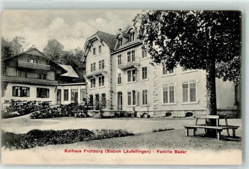 4448 Läufelfingen 1906 - Kurhaus Frohburg Bahnpost 107 No 20