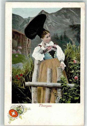 Thurgauer Trachtenmädchen