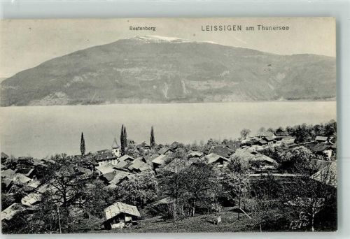 3706 Leissigen 1911 - Thunersee Beatenberg