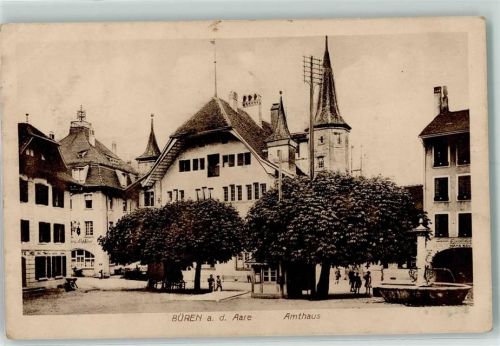 3294 Büren an der Aare Gebrauchsspuren Amthaus