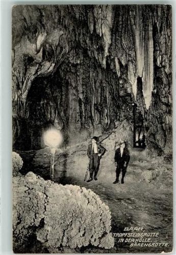 6340 Baar 1906 - Tropfsteinhöhle Bärengrotte